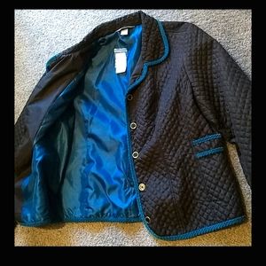 NWT!! Christopher & Banks New quilted lightweight jacket
